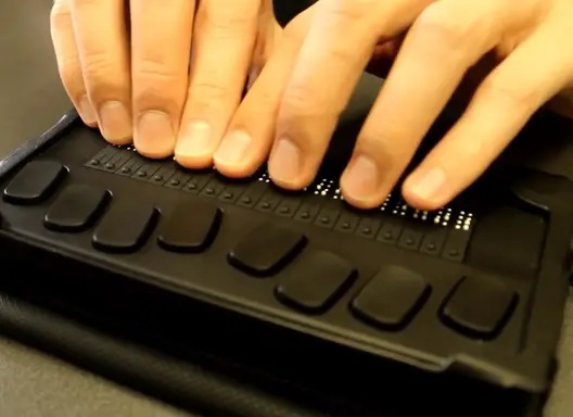 Braille Transcriber machine